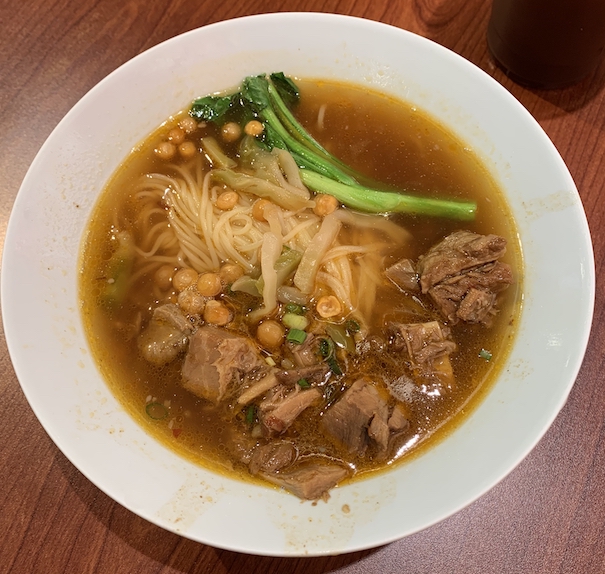 牛肉麺 北京空港